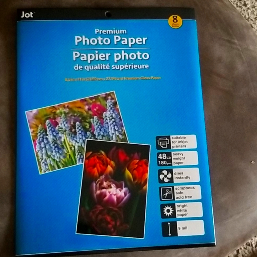 Premium photo paper